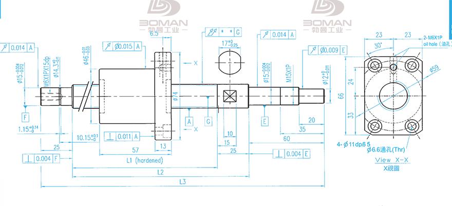 TBI XSVR02010B1DGC5-399-P1 tbi滚珠丝杠一级代理怡合达